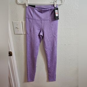 Under Armour High Rise Purple Full Length Leggings